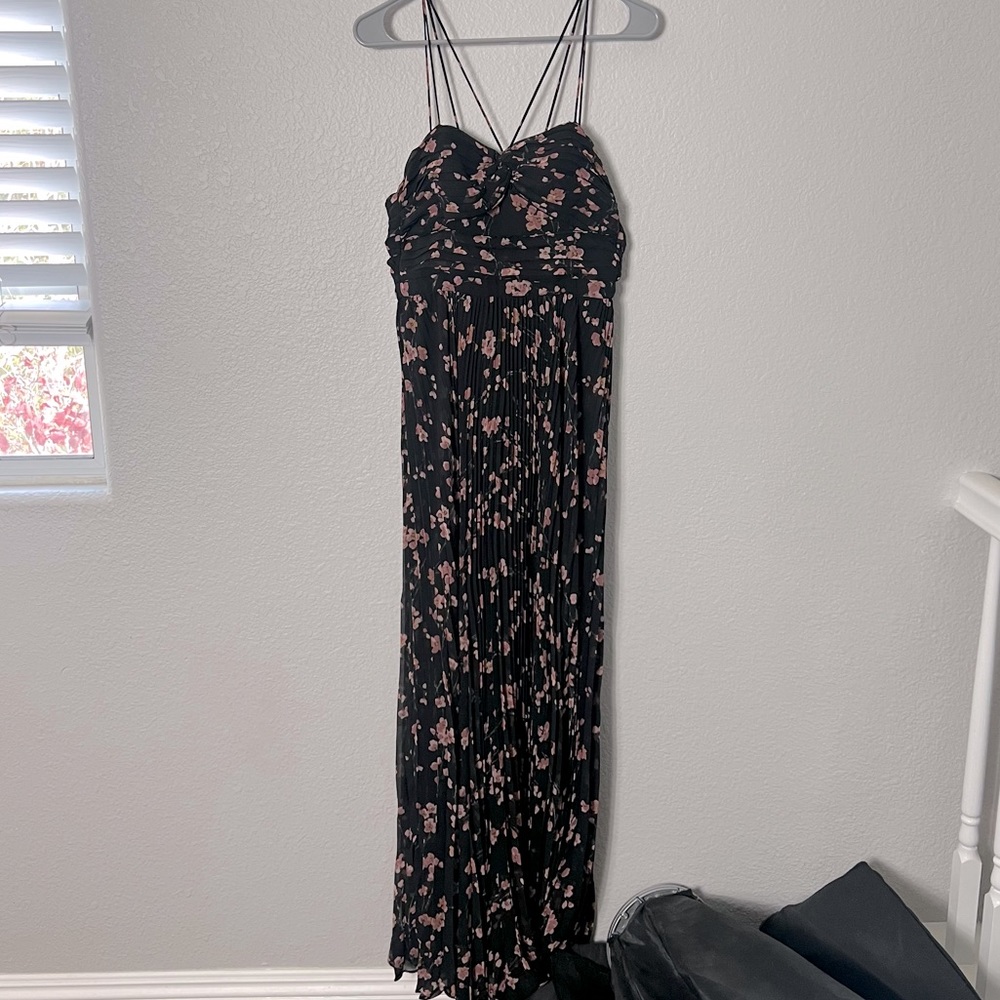 Vici Black Floral Dress